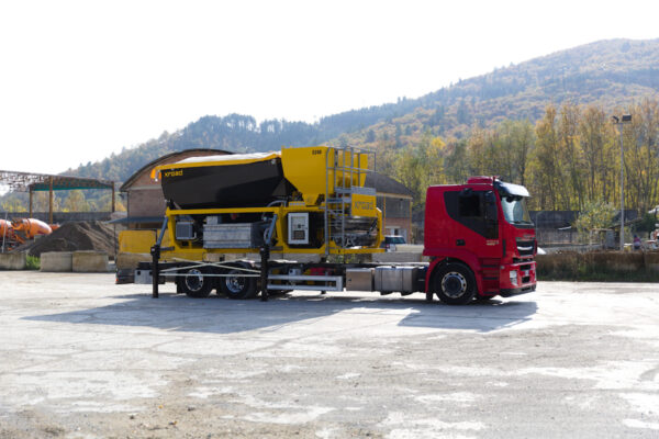 Impianti calcestruzzo mobili su camion